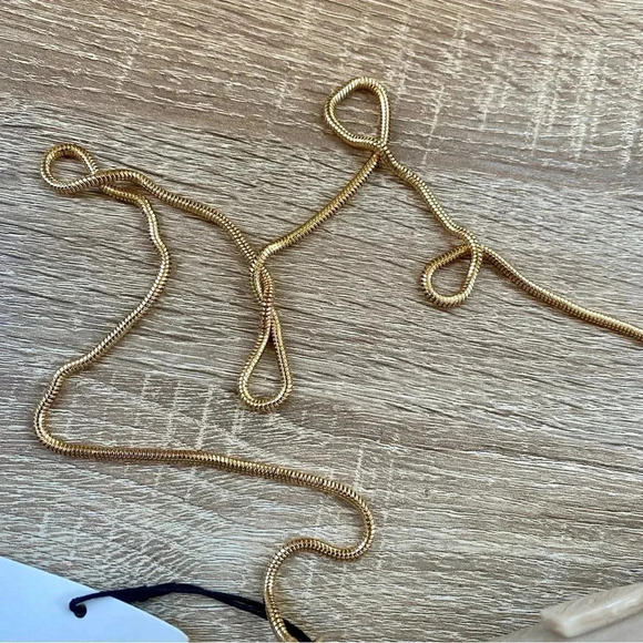 NWT Zara Pearl Box Bag Crossbody Clutch Gold Chain 6047/210 - Picture 12 of 17